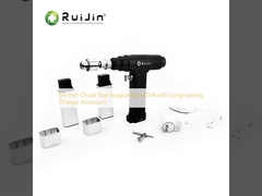 حفرة عظام جراحية بحجم 1/4 بوصة مع ملحق شاحن طويل الأمد